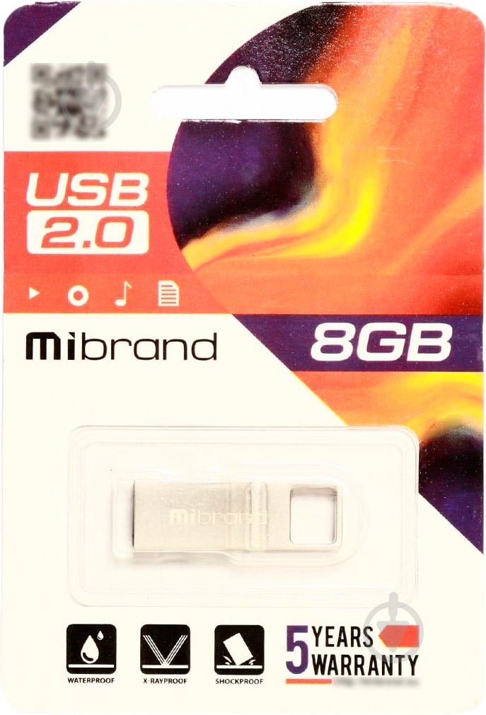 Флеш-память Shark 8 ГБ USB 2.0 silver (MI2.0/SH8U4S) - фото 1 Флеш-память Shark 8 ГБ USB 2.0 silver (MI2.0/SH8U4S) - фото 1