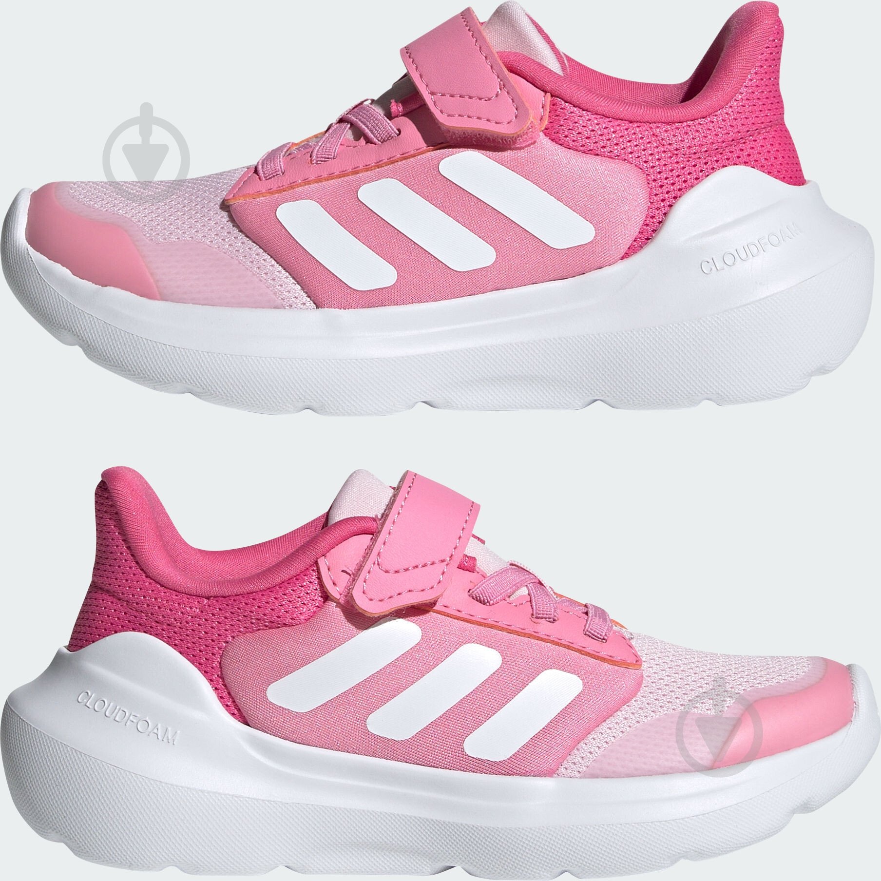 Кросівки для дівчаток демісезонні Adidas Tensaur Run 3.0 EL IE5990 р.35 рожеві - фото 5 Кросівки для дівчаток демісезонні Adidas Tensaur Run 3.0 EL IE5990 р.35 рожеві - фото 5