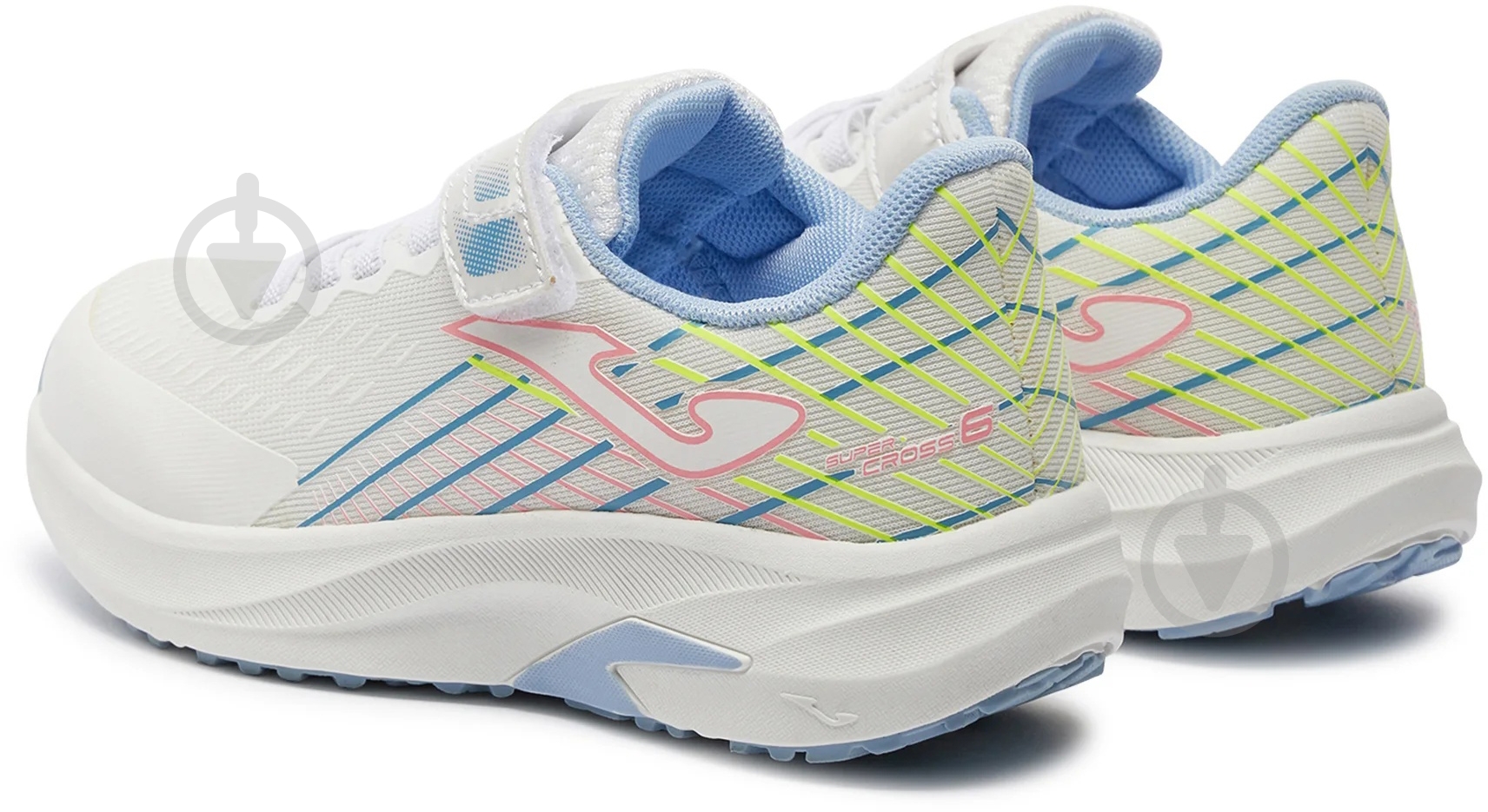 Кроссовки для девочек демисезонные Joma JCROSS2402V р.29 белые - фото 4