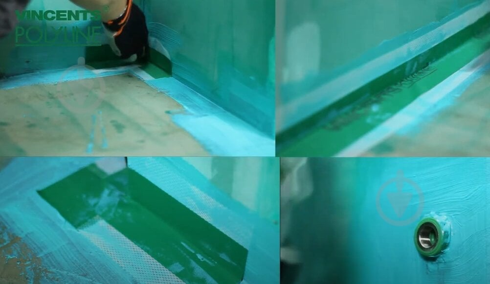 Гидроизоляционная мембрана VINCENTS POLYLINE Hidroplast однокомпонентная 15 кг - фото 4 Гидроизоляционная мембрана VINCENTS POLYLINE Hidroplast однокомпонентная 15 кг - фото 4