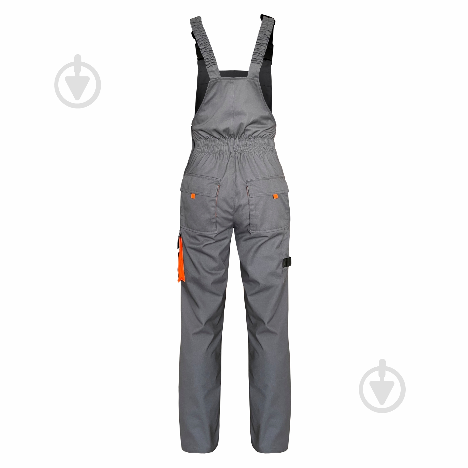 Полукомбинезон рабочий Trident р. XL рост 3-4 ПК-002 серый с черным - фото 2 Полукомбинезон рабочий Trident р. XL рост 3-4 ПК-002 серый с черным - фото 2
