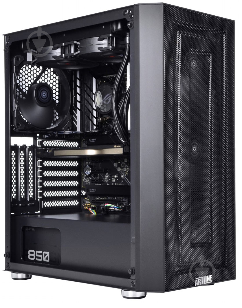Рабочая станция Artline (W98v59Win) black - фото 6