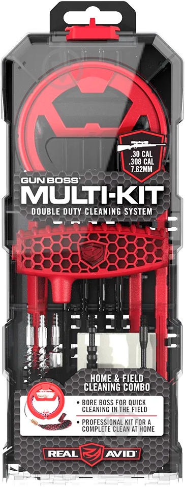 Набір для чищення Real Avid Gun Boss Multi-Kit - .30CAL/.308CAL/7.62 мм - фото 1