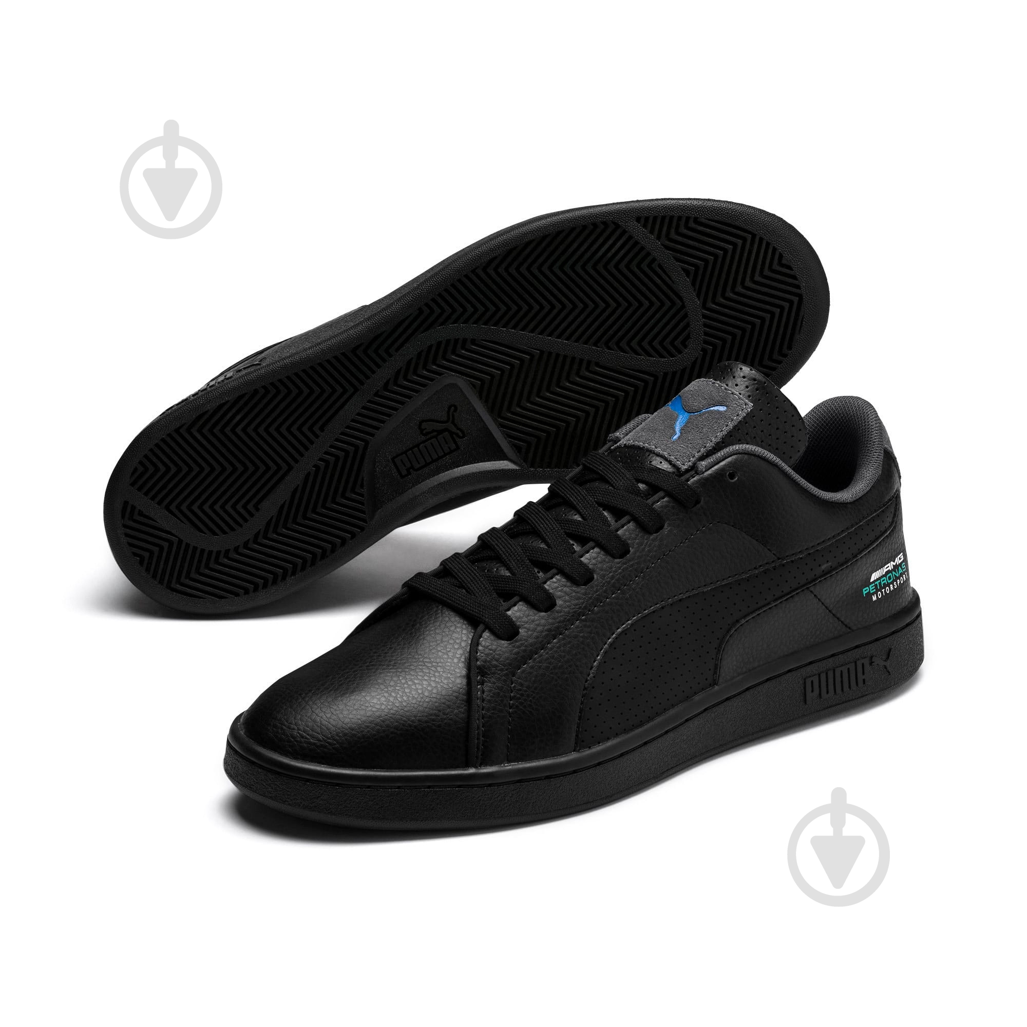 Кросівки чоловічі демісезонні Puma MAPM Smash V2 30645102 р.44,5 чорні - фото 1 Кросівки чоловічі демісезонні Puma MAPM Smash V2 30645102 р.44,5 чорні - фото 1
