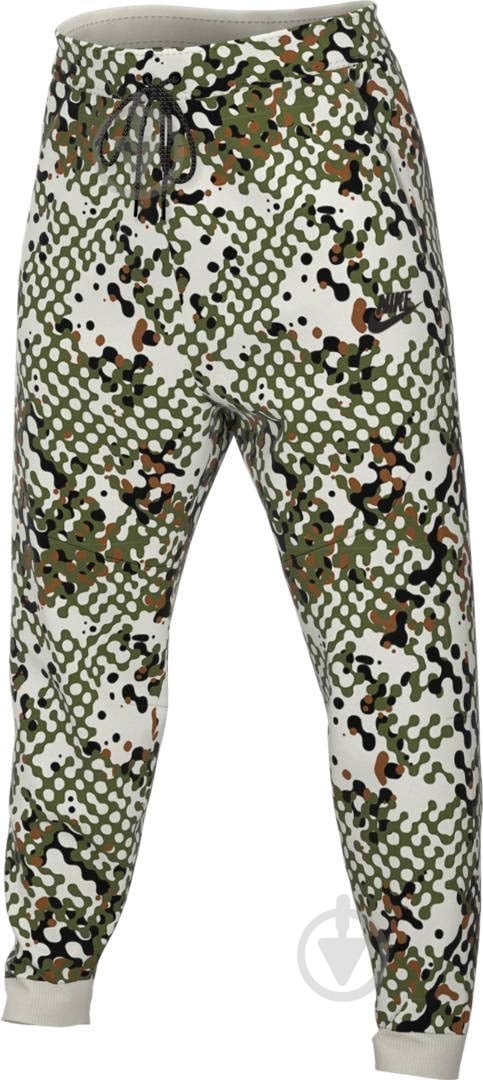 Брюки Nike M NSW TCH FLC JGGR REACT DD4692-326 р. S хаки - фото 1
