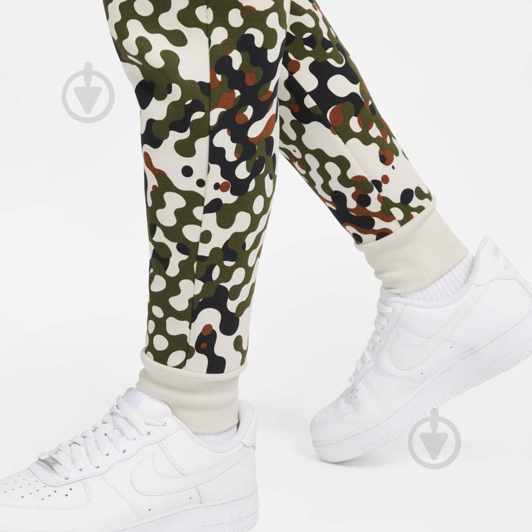 Брюки Nike M NSW TCH FLC JGGR REACT DD4692-326 р. S хаки - фото 5