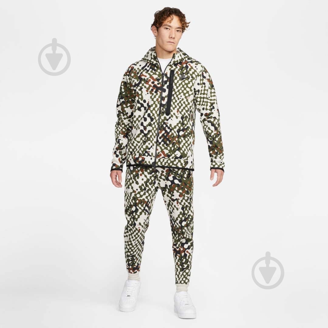 Брюки Nike M NSW TCH FLC JGGR REACT DD4692-326 р. S хаки - фото 8