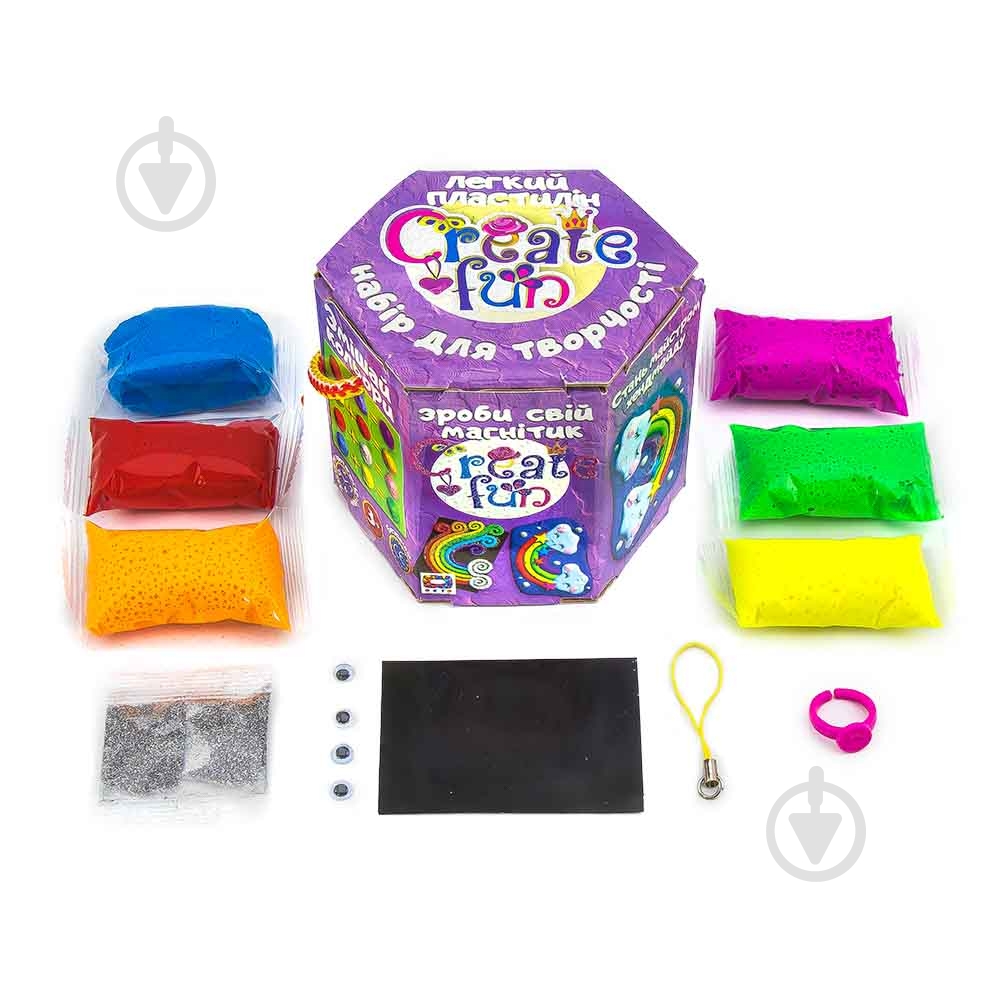 Пластилин легкий Create fun Магнит 70028 Nota Bene - фото 4