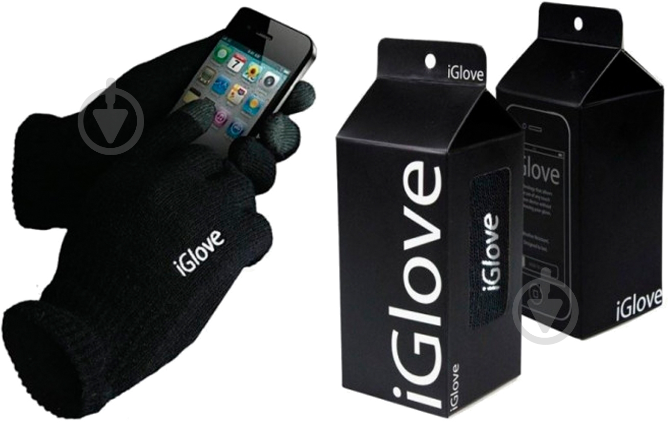 Варежки AIRON IGLOVE 5012345678900 р. one size black - фото 4