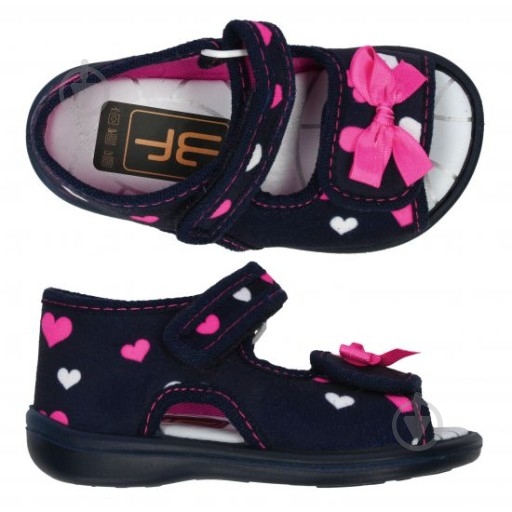 Туфли для девочек 3F 3Sk3/21 р.28 серый - фото 1