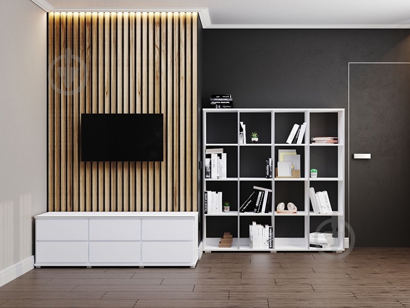 Комод DC Tina дуб сонома/аляска - фото 2