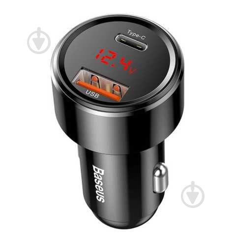Автомобільний зарядний пристрій BASEUS Magic Series PPS 45W Black - фото 3 Автомобільний зарядний пристрій BASEUS Magic Series PPS 45W Black - фото 3