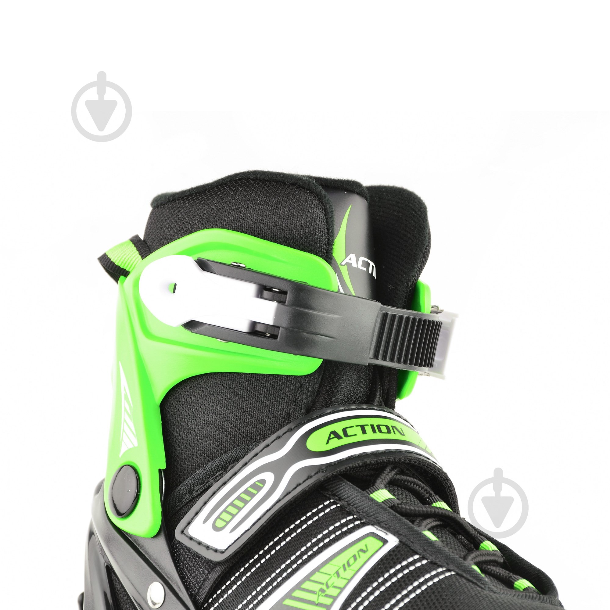 Роликовые коньки 2 в 1 Action 153B5/2IN1/GR33-36 р. 33-36 зеленый - фото 13