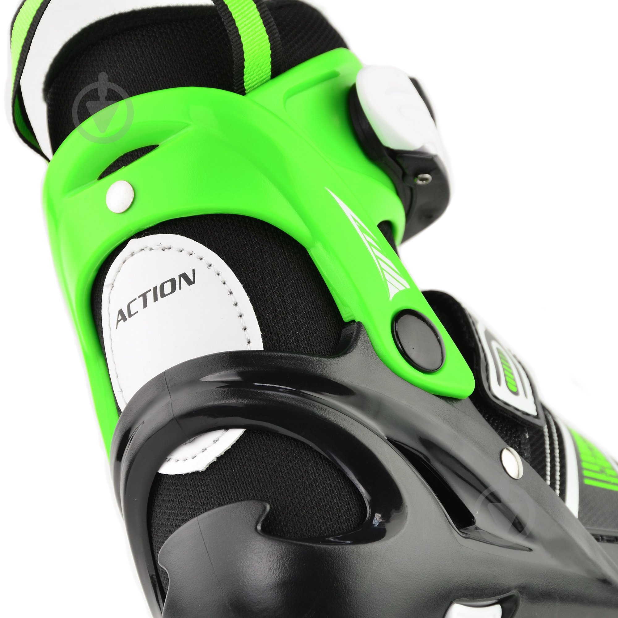 Роликовые коньки 2 в 1 Action 153B5/2IN1/GR33-36 р. 33-36 зеленый - фото 9
