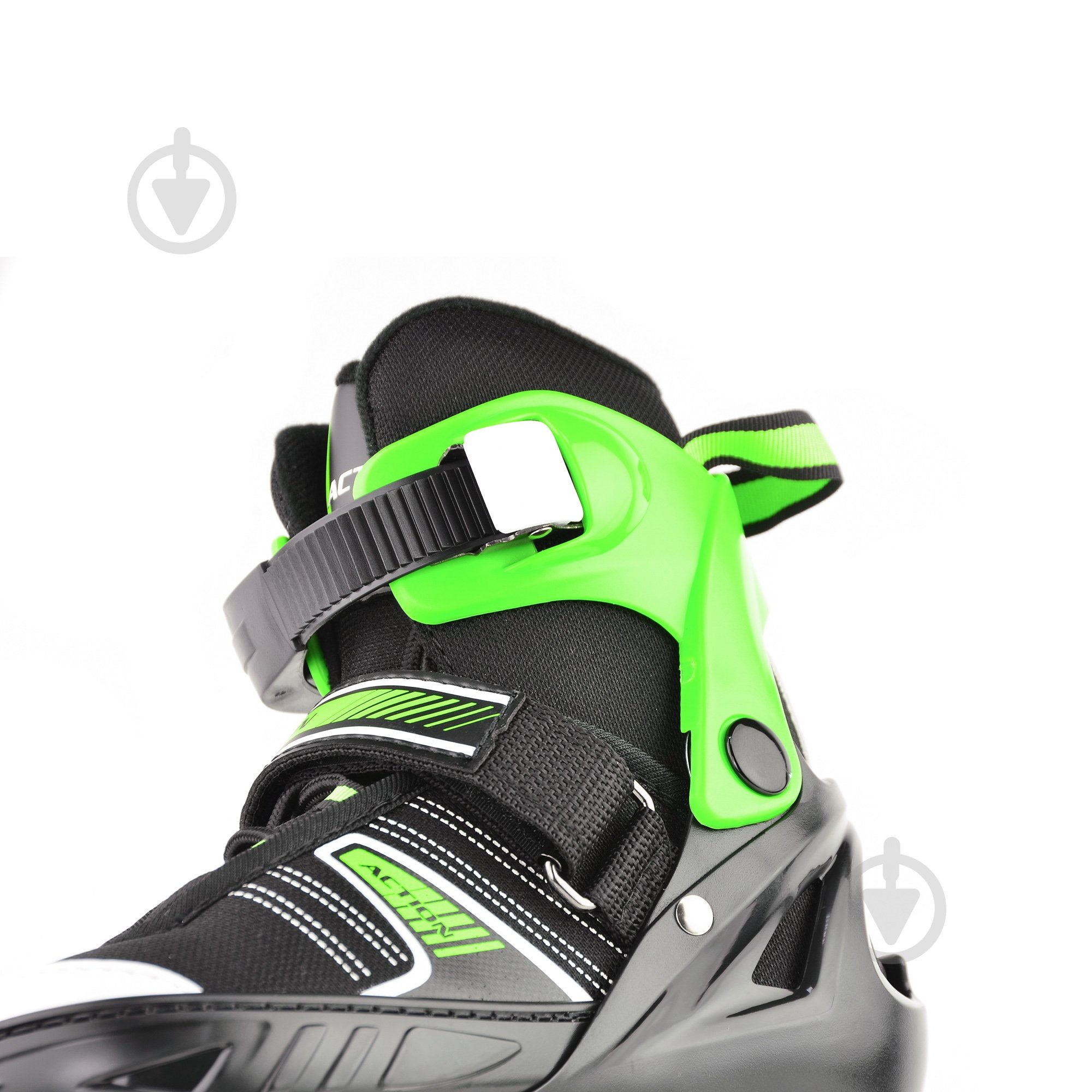 Роликовые коньки 2 в 1 Action 153B5/2IN1/GR33-36 р. 33-36 зеленый - фото 11