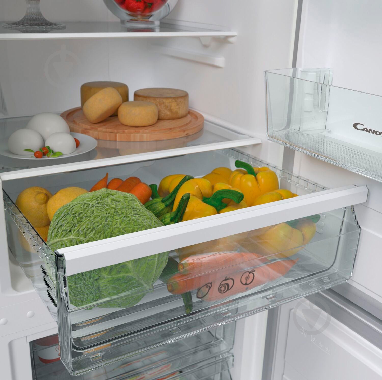 Холодильник Candy CVBNM 6182XP / SN - фото 7