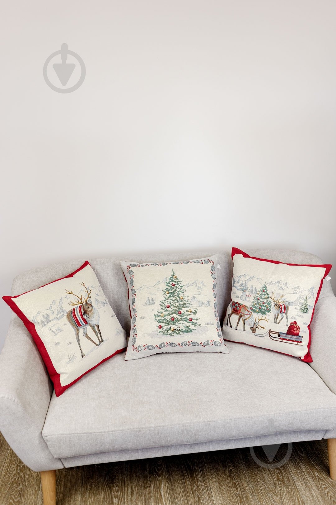 Подушка декоративная Зима-2 45x45 см La Nuit - фото 2 Подушка декоративная Зима-2 45x45 см La Nuit - фото 2