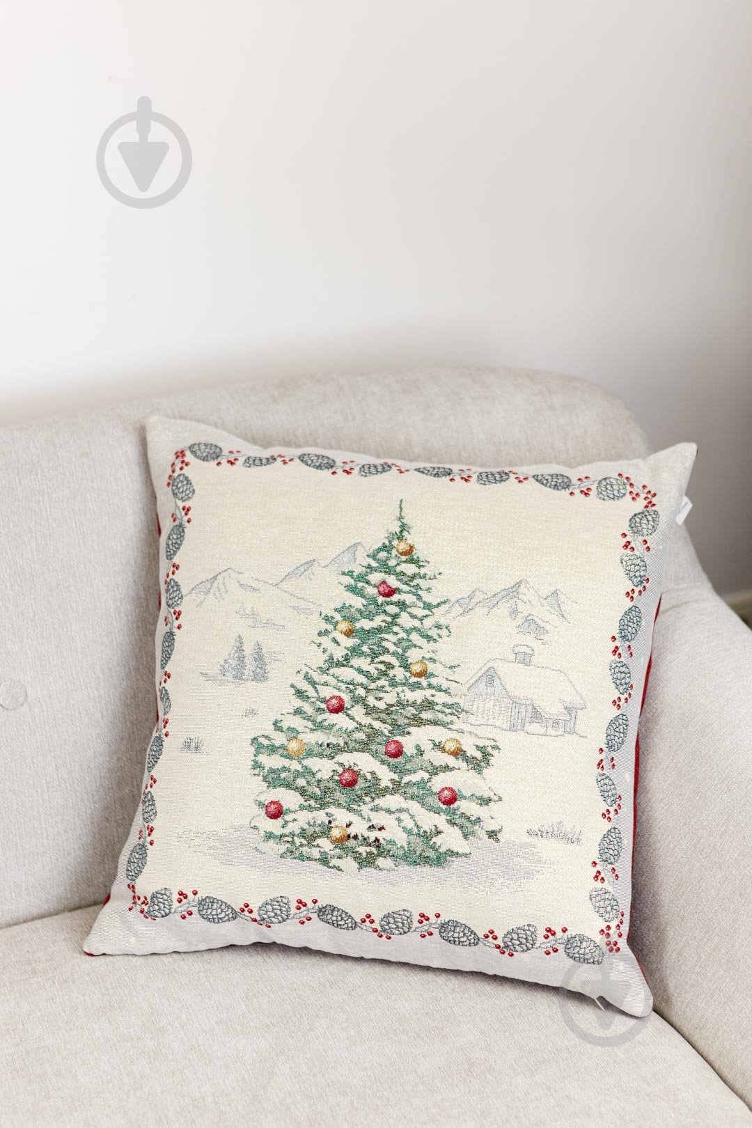 Подушка декоративная Зима-2 45x45 см La Nuit - фото 3 Подушка декоративная Зима-2 45x45 см La Nuit - фото 3