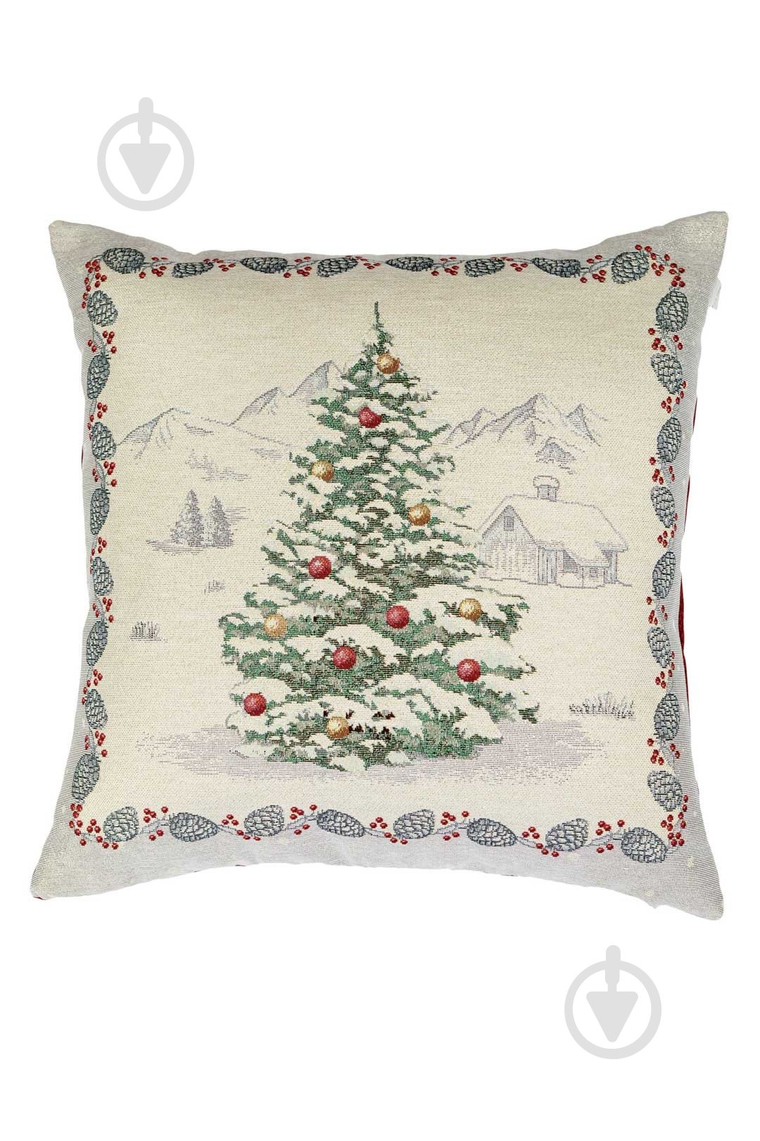 Подушка декоративная Зима-2 45x45 см La Nuit - фото 1 Подушка декоративная Зима-2 45x45 см La Nuit - фото 1