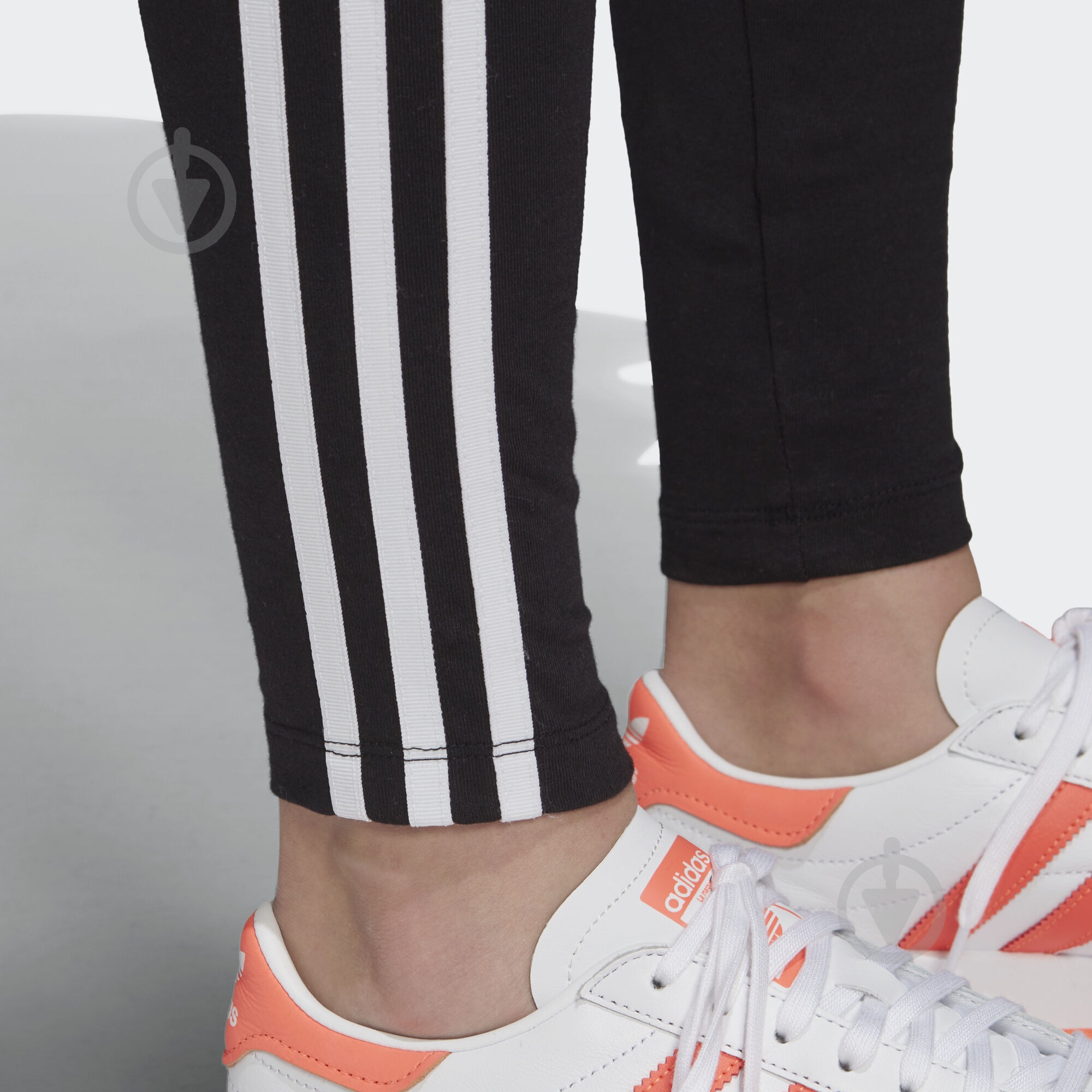 Лосины Adidas 3 STR TIGHT FM3287 р.40 черный - фото 9