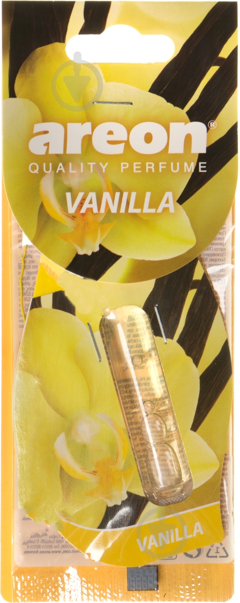 Ароматизатор подвесной Areon ваниль 5 мл - фото 1