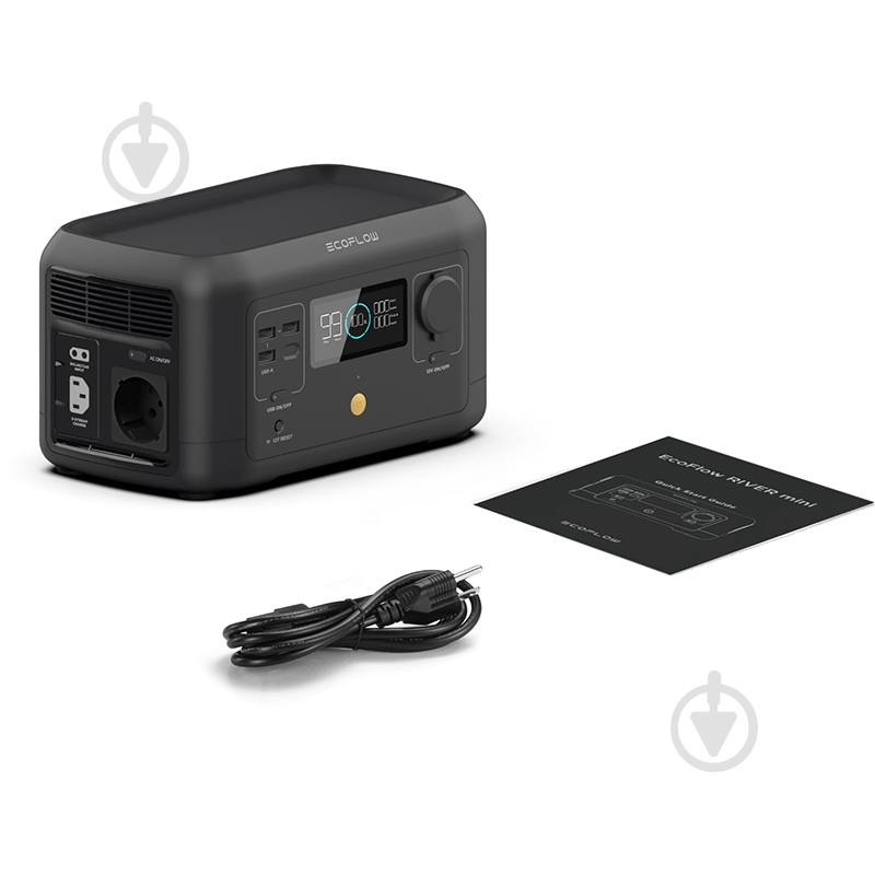 Зарядная станция EcoFlow RIVER mini (210 Вт·год) - фото 3 Зарядная станция EcoFlow RIVER mini (210 Вт·год) - фото 3