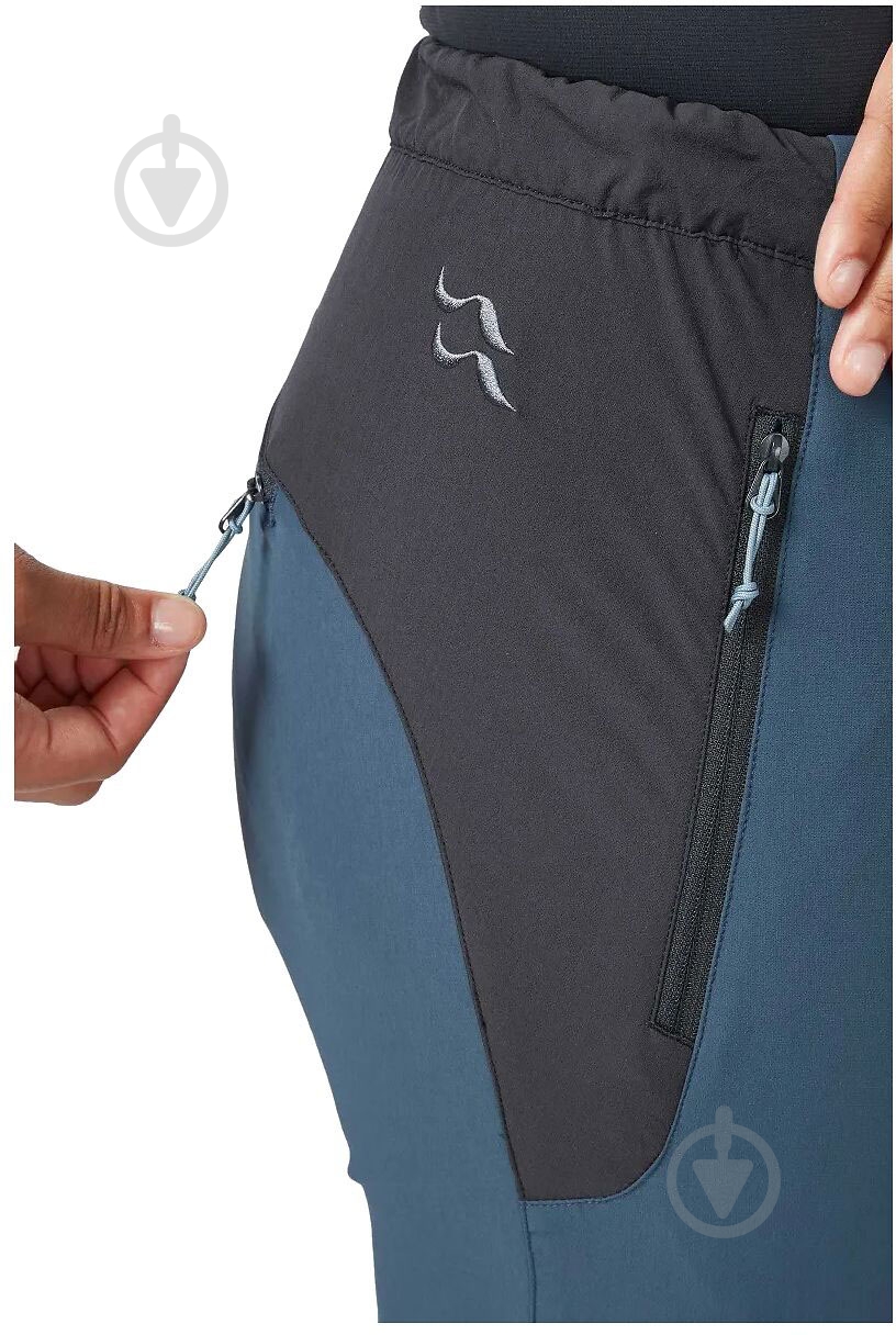 Брюки RAB Torque QFU-70-ORB р. 16 синий - фото 3