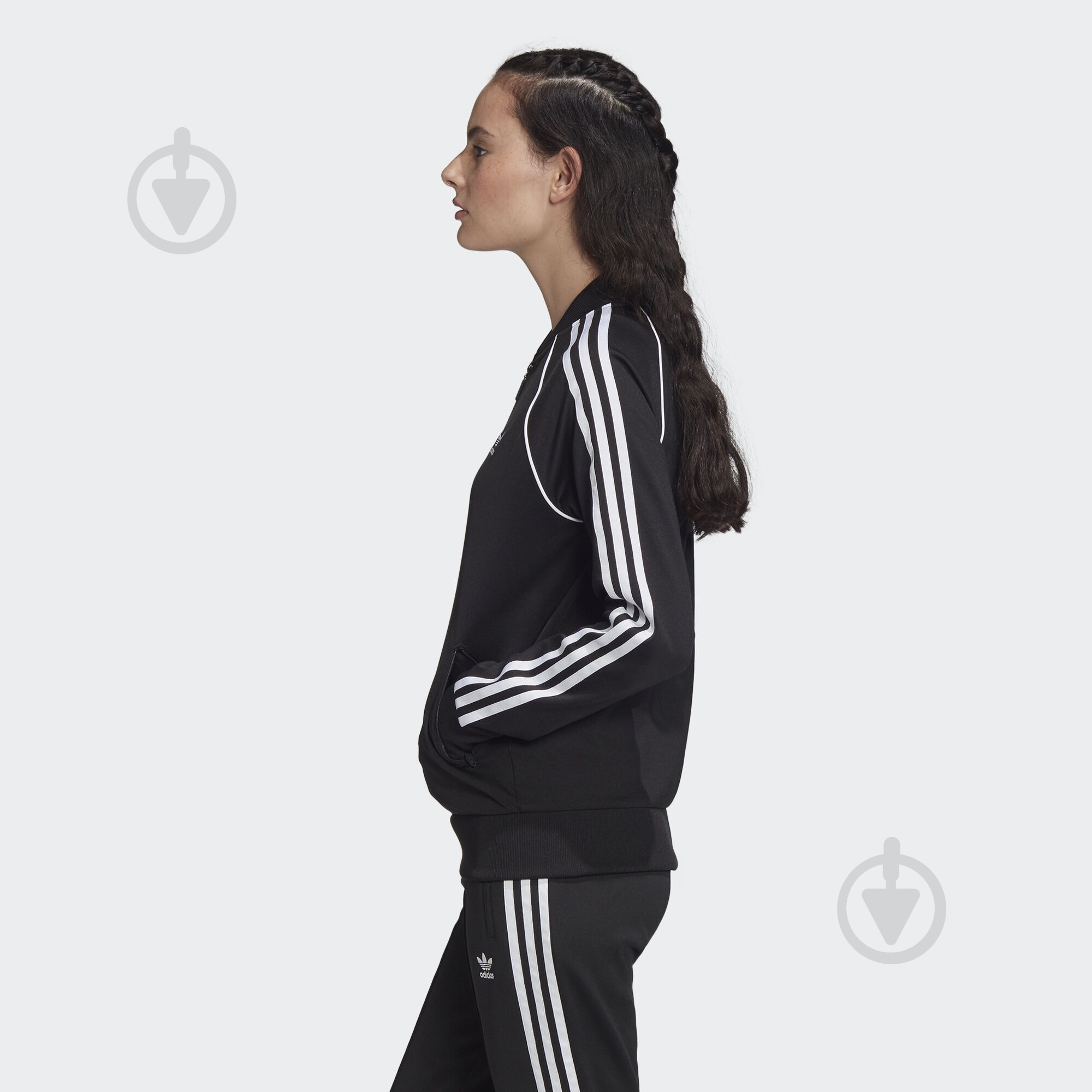 Джемпер Adidas SS TT FM3288 р. 36 чорний - фото 4