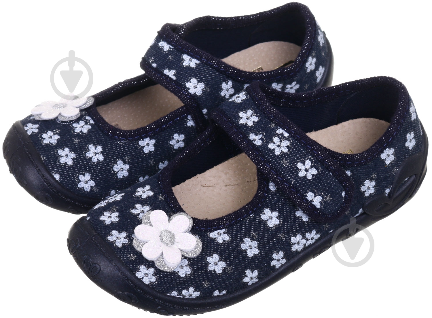 Туфли для девочек 3F 3А3/13 р.29 синий - фото 1 Туфли для девочек 3F 3А3/13 р.29 синий - фото 1