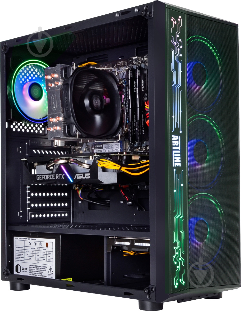 Компьютер Artline Gaming X66 (X66v28) black - фото 5