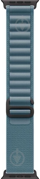 Ремешок Apple 49 мм Alpine Loop Small Black Titanium Finish light blue (MG9K4ZM/A) - фото 1 Ремешок Apple 49 мм Alpine Loop Small Black Titanium Finish light blue (MG9K4ZM/A) - фото 1