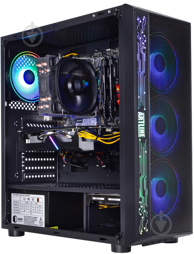 Компьютер Artline Gaming (X66v29) black - фото 5