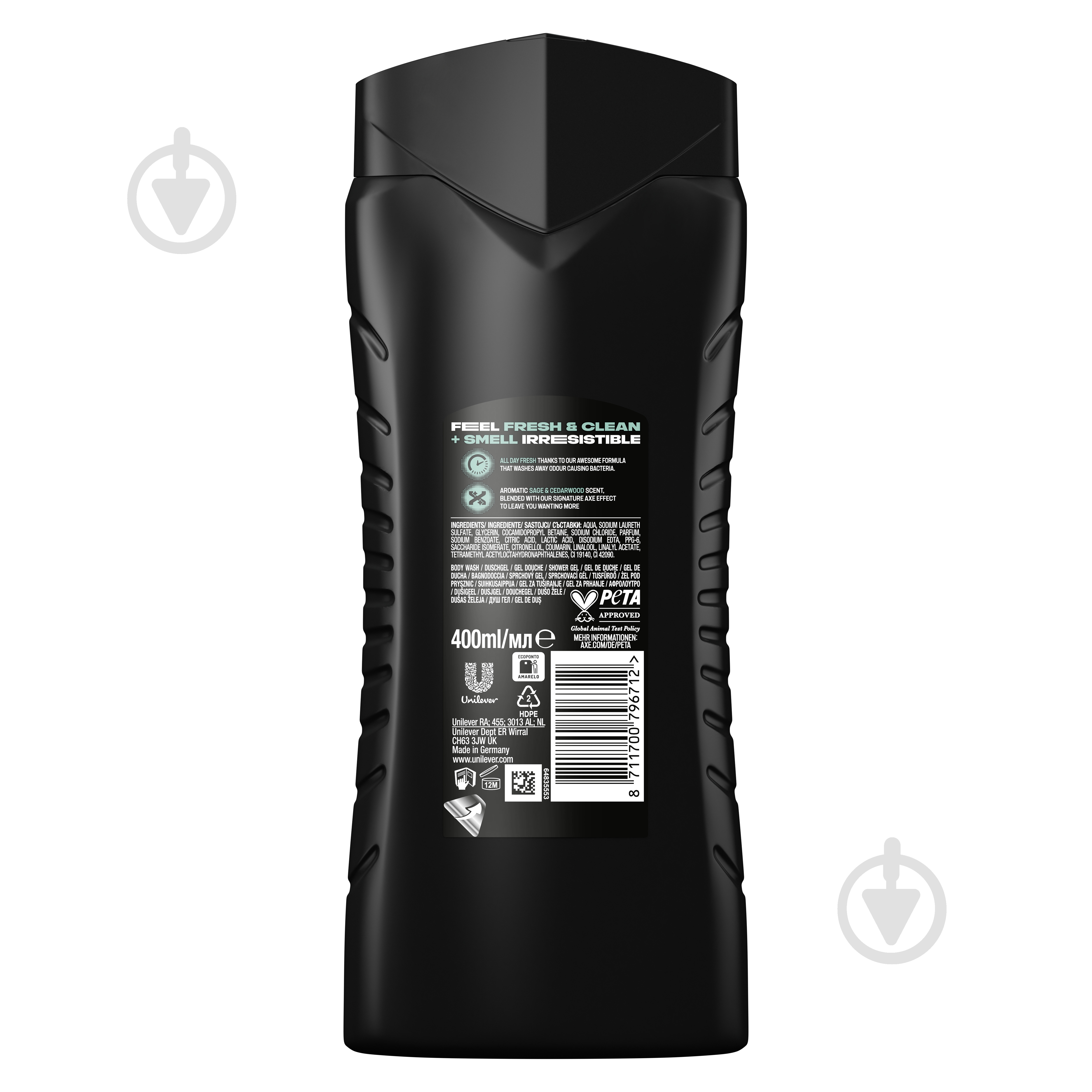 Гель для душа AXE Apollo 400 мл - фото 2