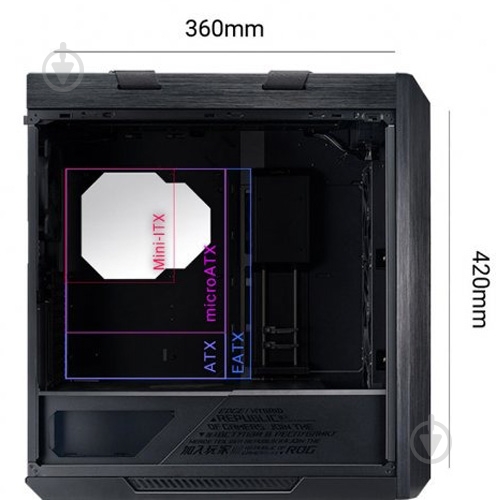 Корпус Asus GX601 ROG Strix Helios Black без БЖ - фото 13 Корпус Asus GX601 ROG Strix Helios Black без БЖ - фото 13