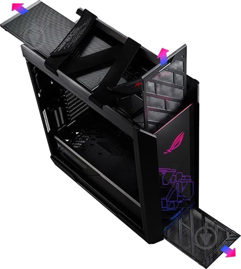 Корпус Asus GX601 ROG Strix Helios Black без БЖ - фото 9 Корпус Asus GX601 ROG Strix Helios Black без БЖ - фото 9