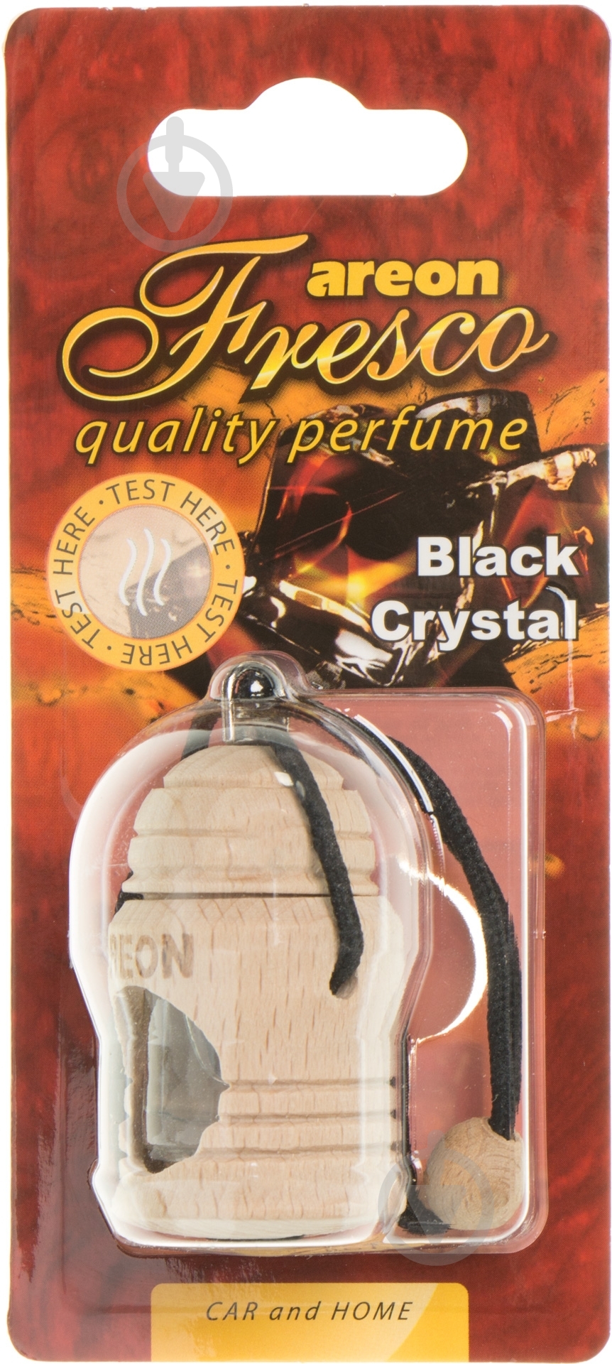 Ароматизатор подвесной  АРЕОН fresco black crystal - фото 1
