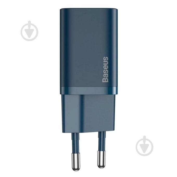 Мережевий зарядний пристрій Super Si Quick Charger 1C 20W EU Blue - фото 2