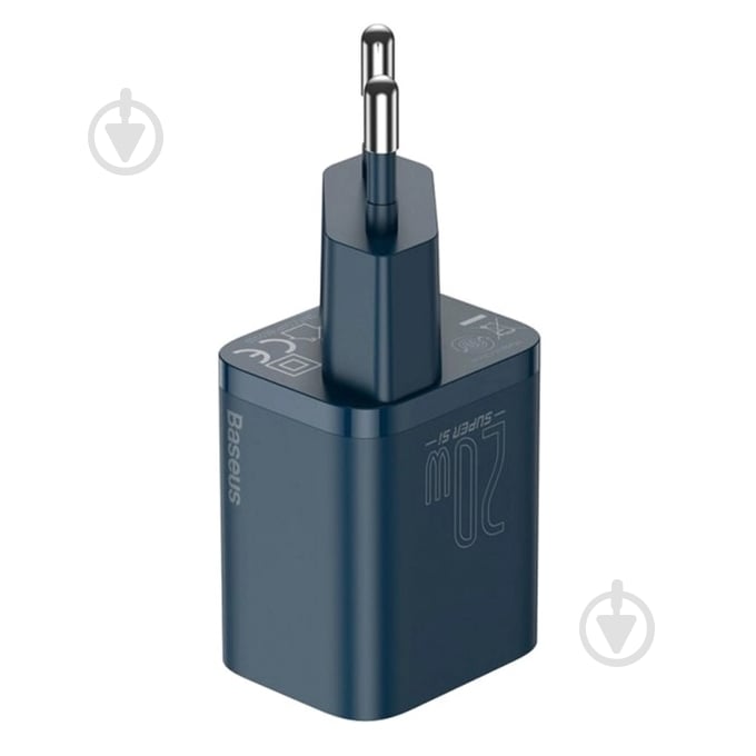 Мережевий зарядний пристрій Super Si Quick Charger 1C 20W EU Blue - фото 3