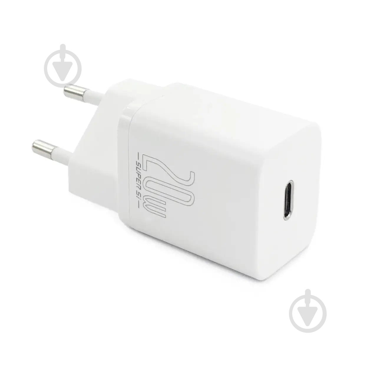 Сетевое зарядное устройство Super Si 1C 20W With Simple Wisdom Data Cable Type-C/iP 1m White - фото 2 Сетевое зарядное устройство Super Si 1C 20W With Simple Wisdom Data Cable Type-C/iP 1m White - фото 2