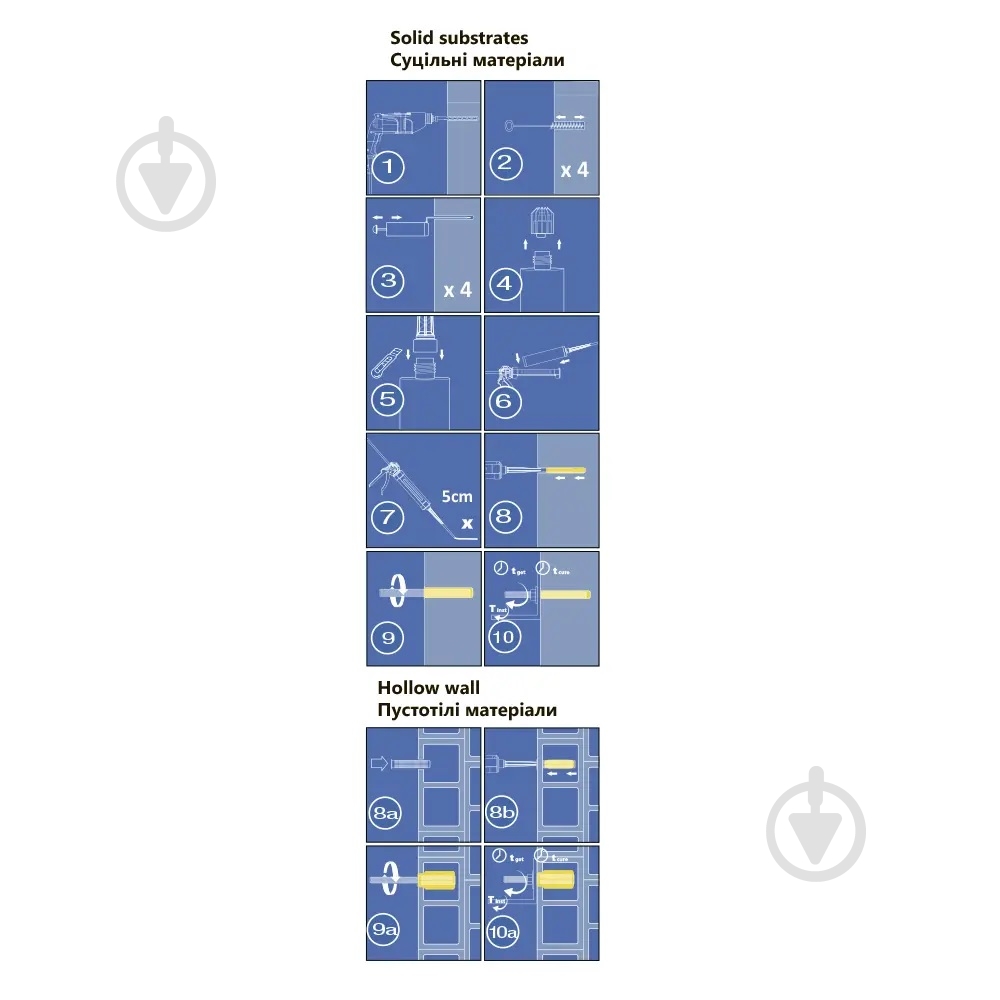 Химический анкер ECA-300POLY EnerSol - фото 3