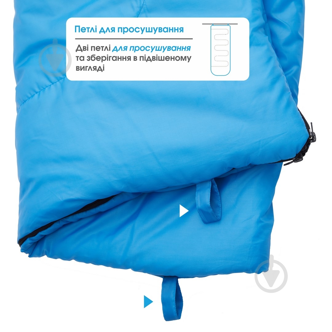 Спальный мешок Mousson RACE R BLUE - фото 9