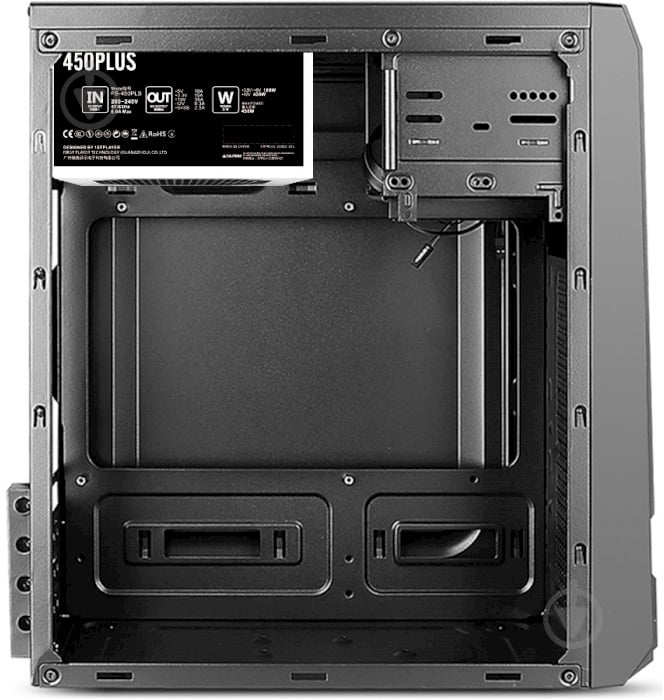 Корпус 1stPlayer M4-450PLS 450W Black - фото 3 Корпус 1stPlayer M4-450PLS 450W Black - фото 3