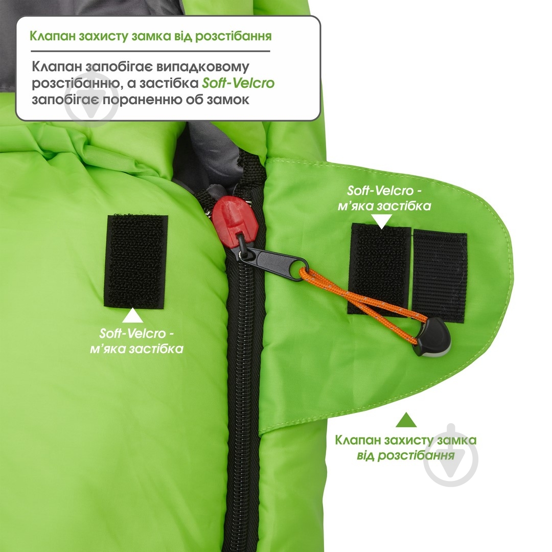 Спальный мешок Mousson TOUR L OLIVE - фото 18 Спальный мешок Mousson TOUR L OLIVE - фото 18