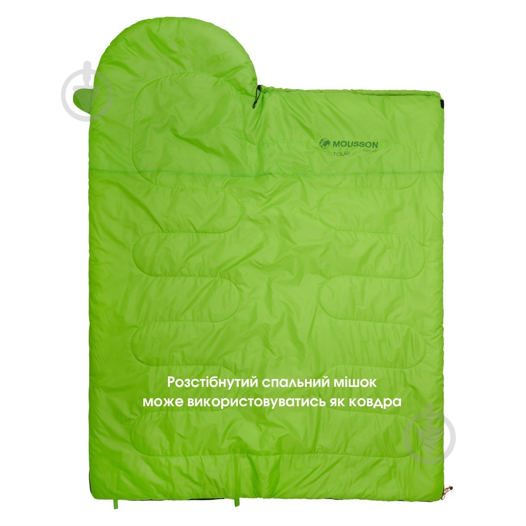 Спальный мешок Mousson TOUR L OLIVE - фото 15 Спальный мешок Mousson TOUR L OLIVE - фото 15