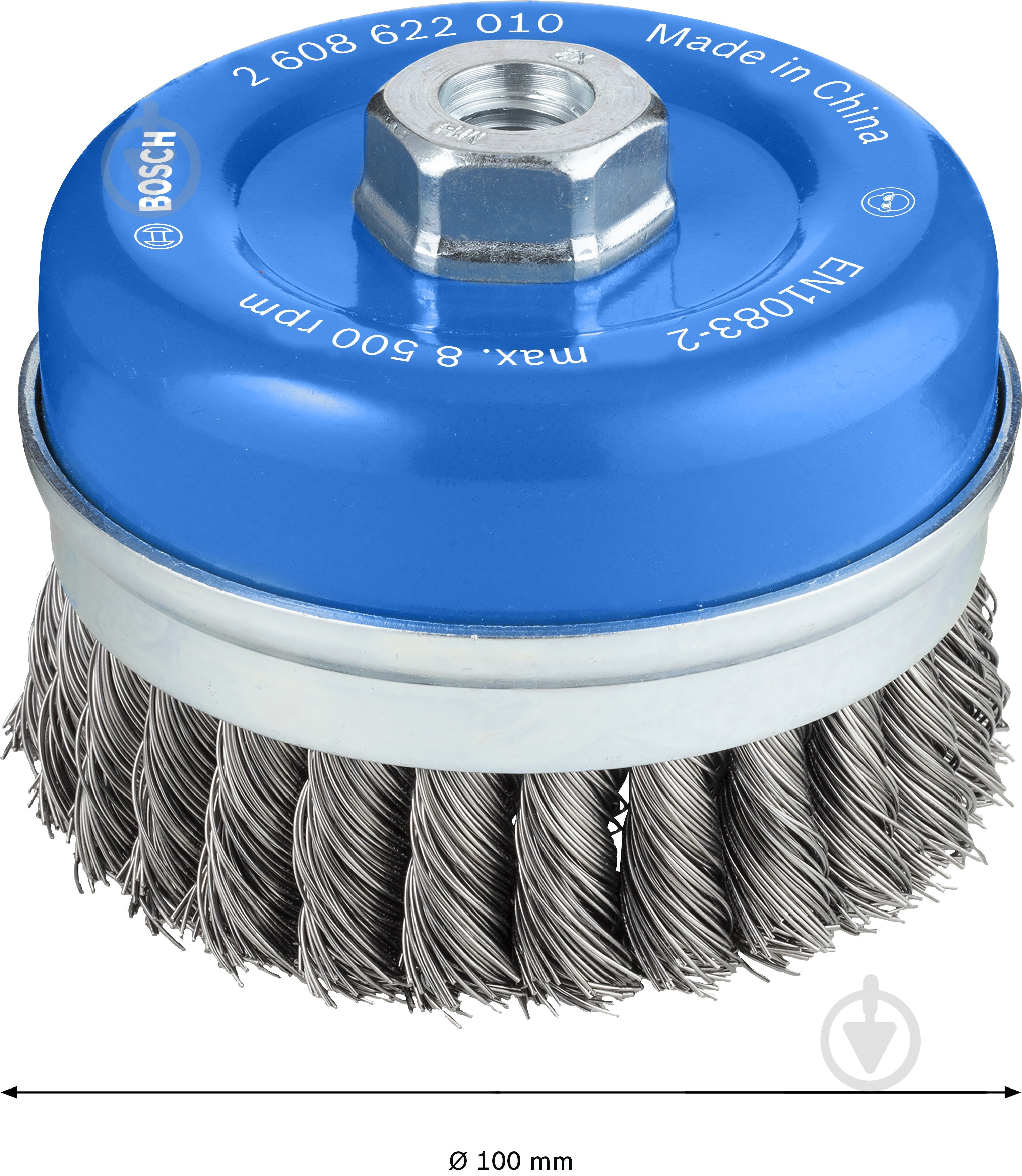 Щетка чашечная Bosch M14 100 ММ 2608622010 - фото 2