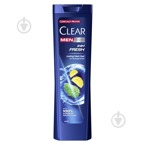 Шампунь CLEAR Энергия свежести 225 мл - фото 1