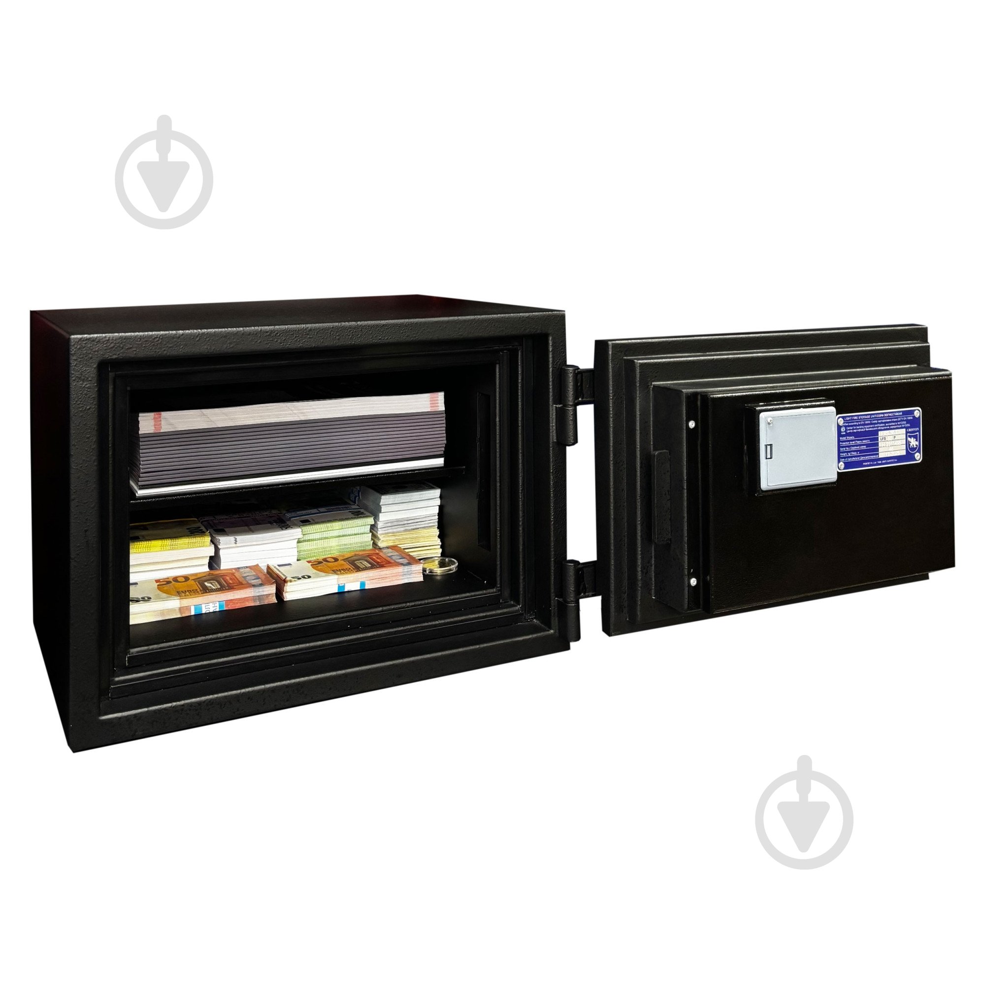 Сейф огнестойкий Griffon FRS.30.E BLACK - фото 5