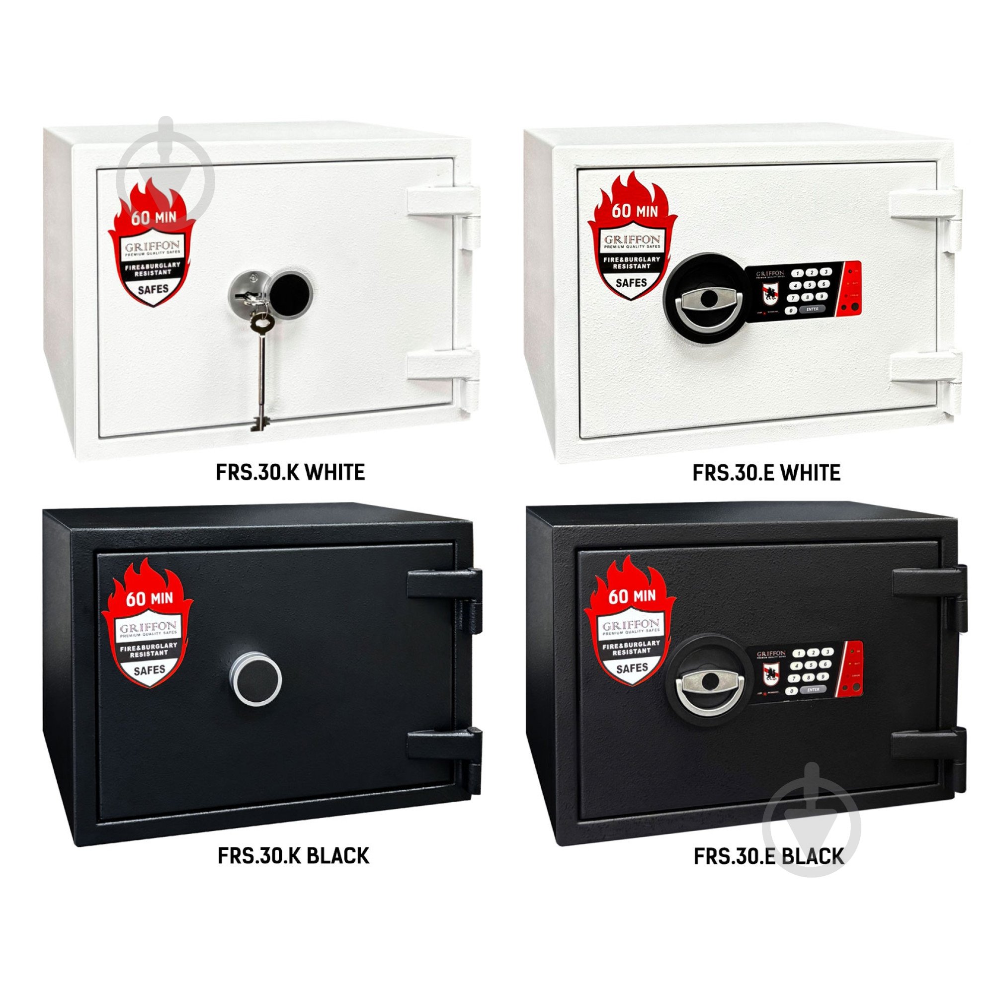 Сейф огнестойкий Griffon FRS.30.E BLACK - фото 8
