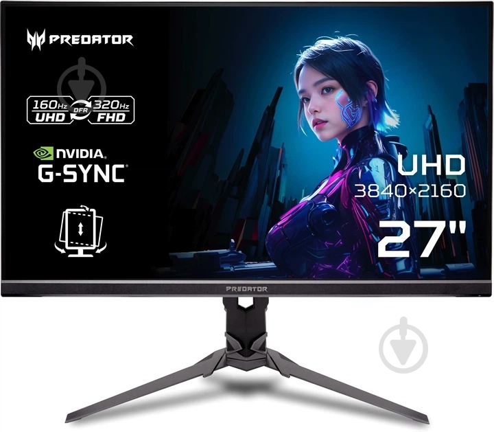 Монитор Acer Predator XB273KV4bmiiprx 27" (UM.HX3EE.401) - фото 1