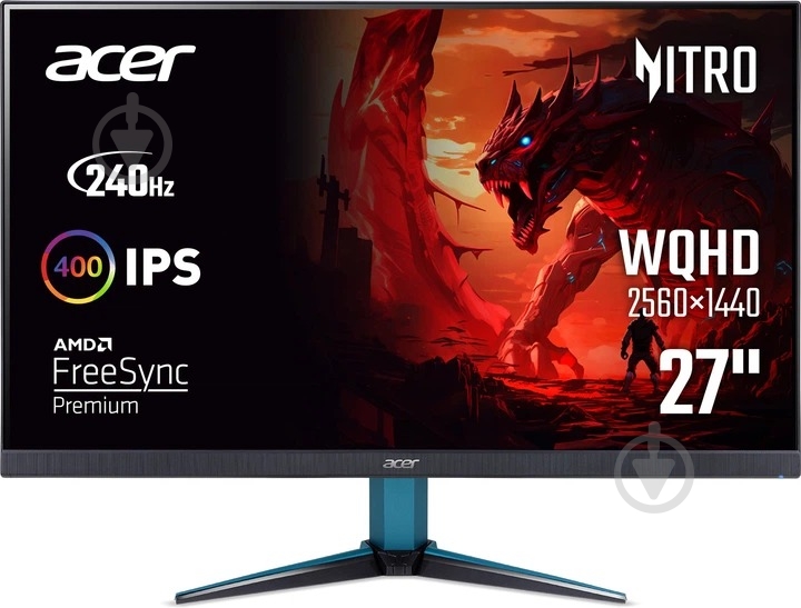 Монитор Acer Nitro VG272UW2bmiipx 27" (UM.HV2EE.201) - фото 1
